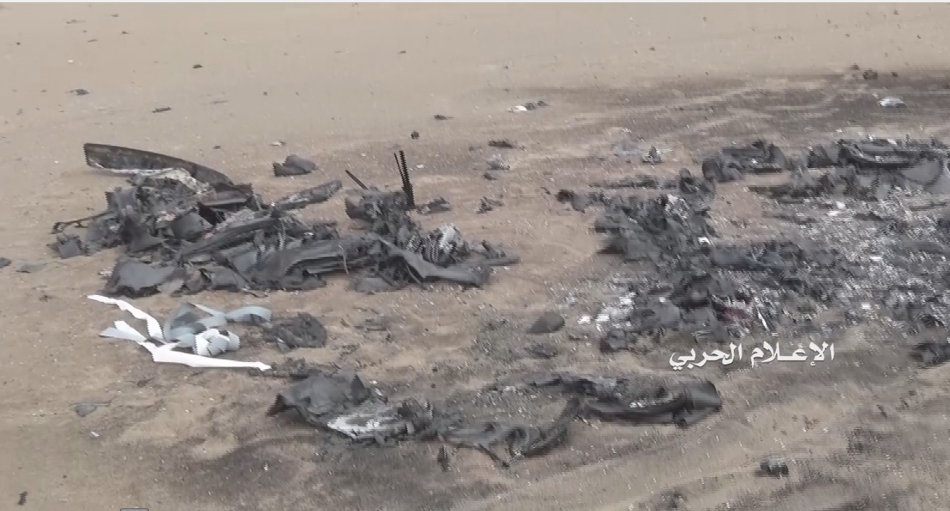 الدفاعات الجوية تسقط طائرة استطلاعية في الجاح بجبهة الساحل الغربي