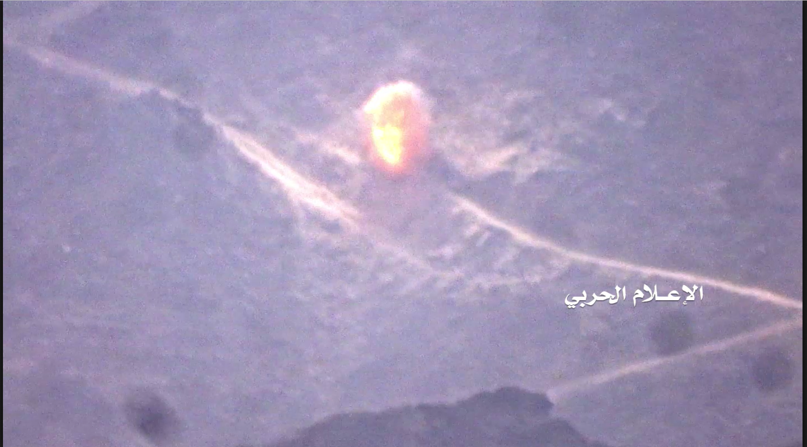نجران – تدمير جرافة عسكرية تابعة للمنافقين بصاروخ موجه في الاجاشر