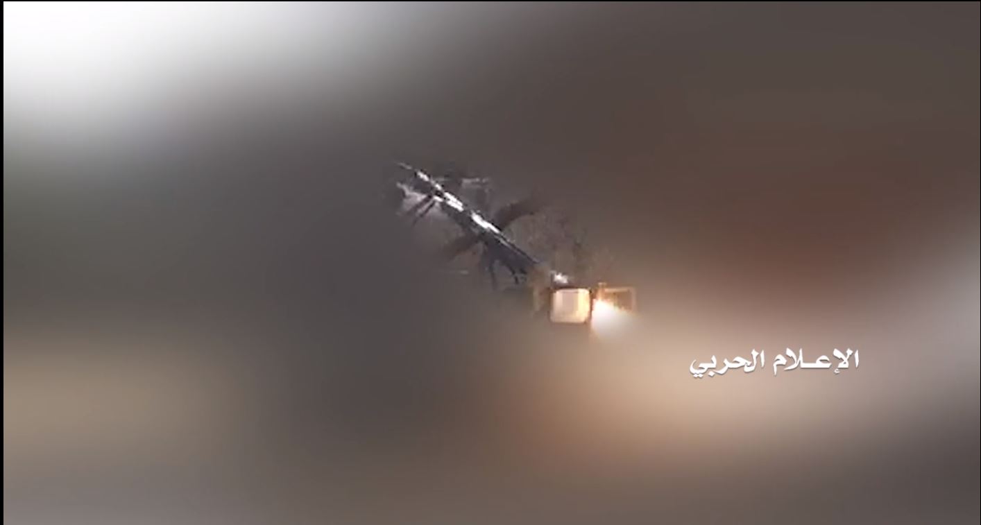 جيزان – إطلاق 6 صواريخ نوع زلزال 1 على تجمعات الجيش السعودي ومرتزقته غربي موقع السديس