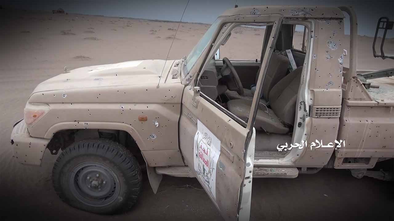 الساحل – إستهداف تحركات الغزاة والمنافقين واشتعال النيران واحراق طقم واعطاب اخر غرب التحيتا