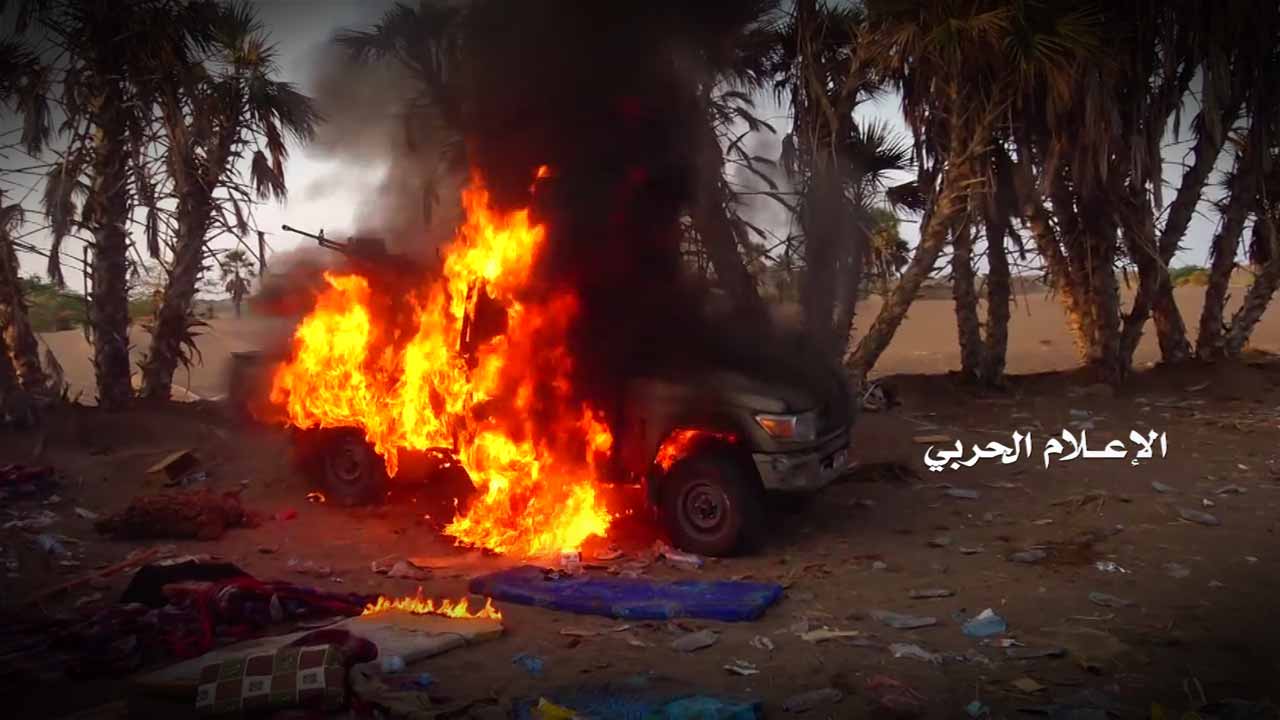 الساحل الغربي – عملية هجومية على مواقع الغزاة والمنافقين في الجبلية