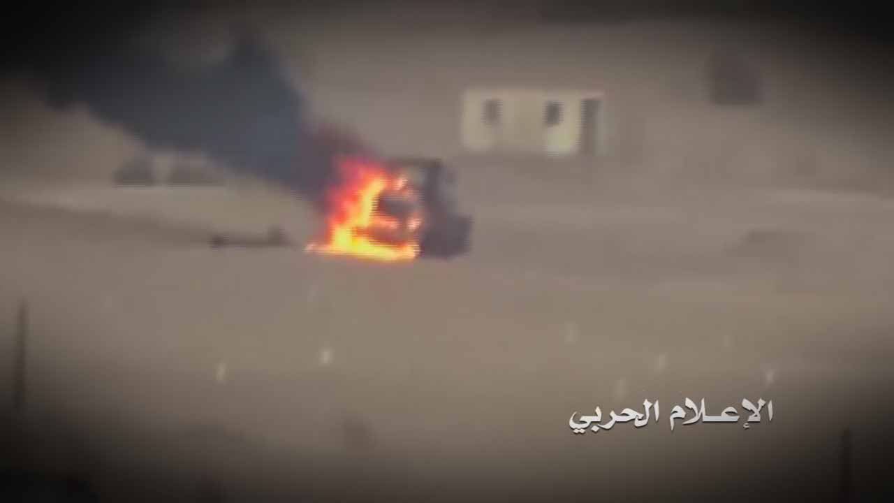 تدمير عدد من المدرعات على ايدي ابطال وحدة ضد الدروع – تقرير يحيى الشامي