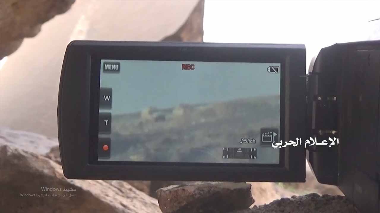 نجران – استهداف مدرعة للجيش السعودي بصاروخ موجه في موقع الشرفة