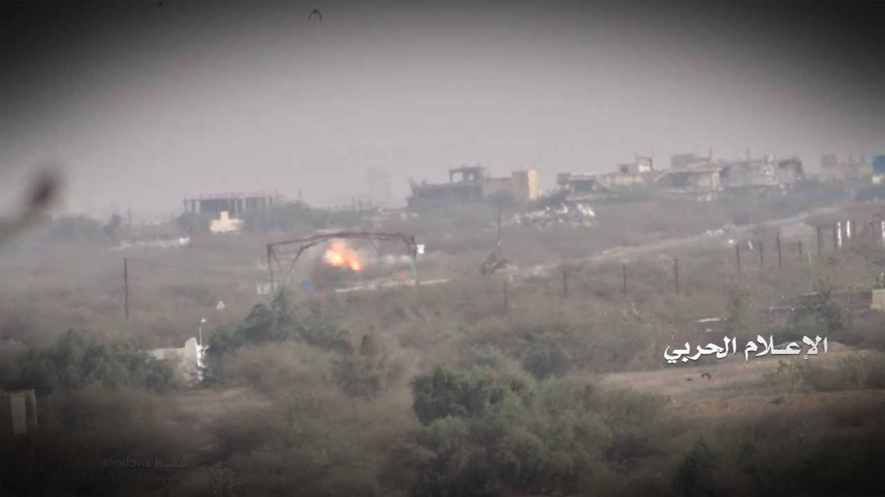 حجة – استهداف تجمعات المنافقين في مثلث عاهم وشرق جبل النار بعدد من قذائف المدفعية