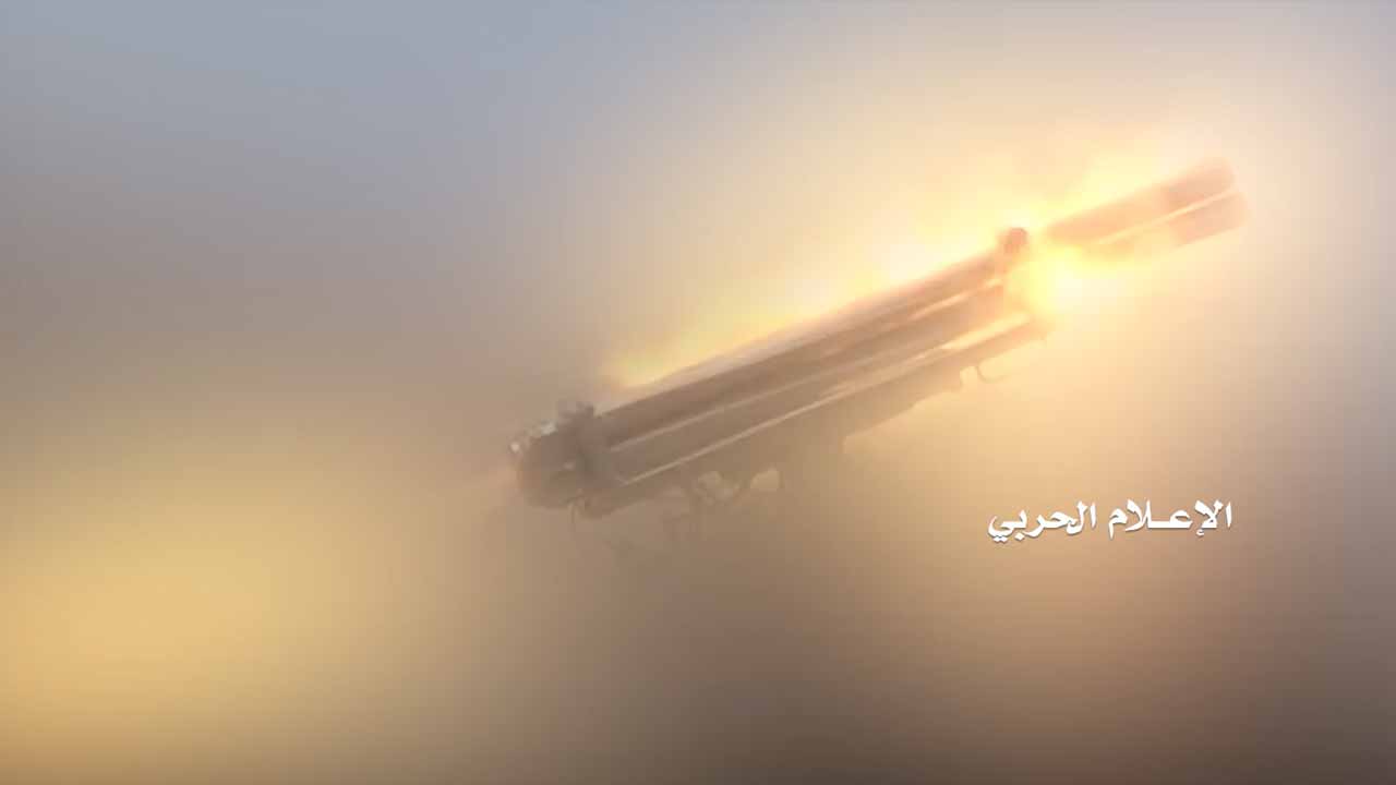 نهم – اطلاق 5 صواريخ نوع كاتيوشا على تجمعات المنافقين اسفل نقيل فرضة نهم
