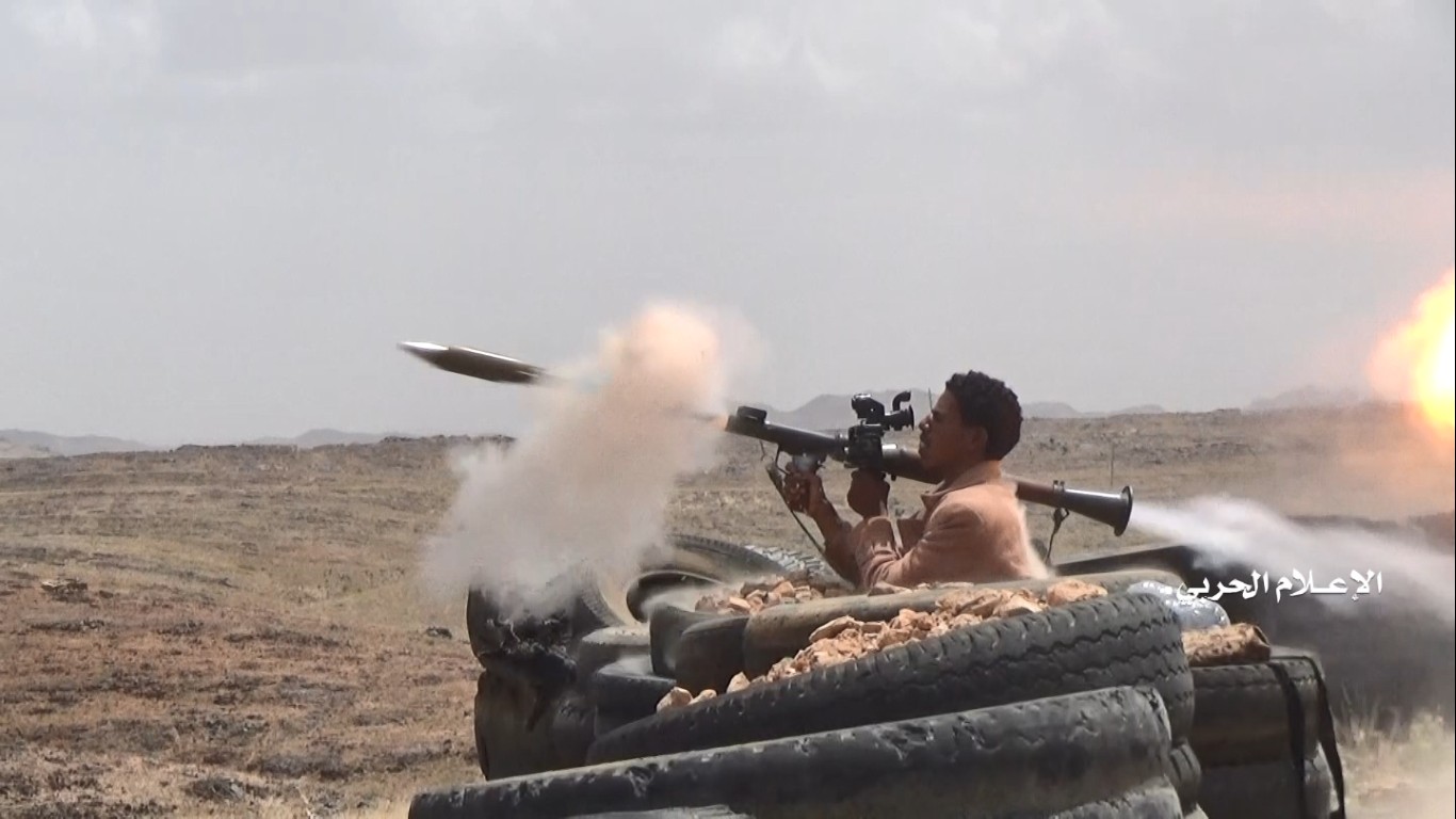 البيضاء – استهداف مواقع للمنافقين بالمدفعية واقتحام ليلي على مواقعهم في قانية