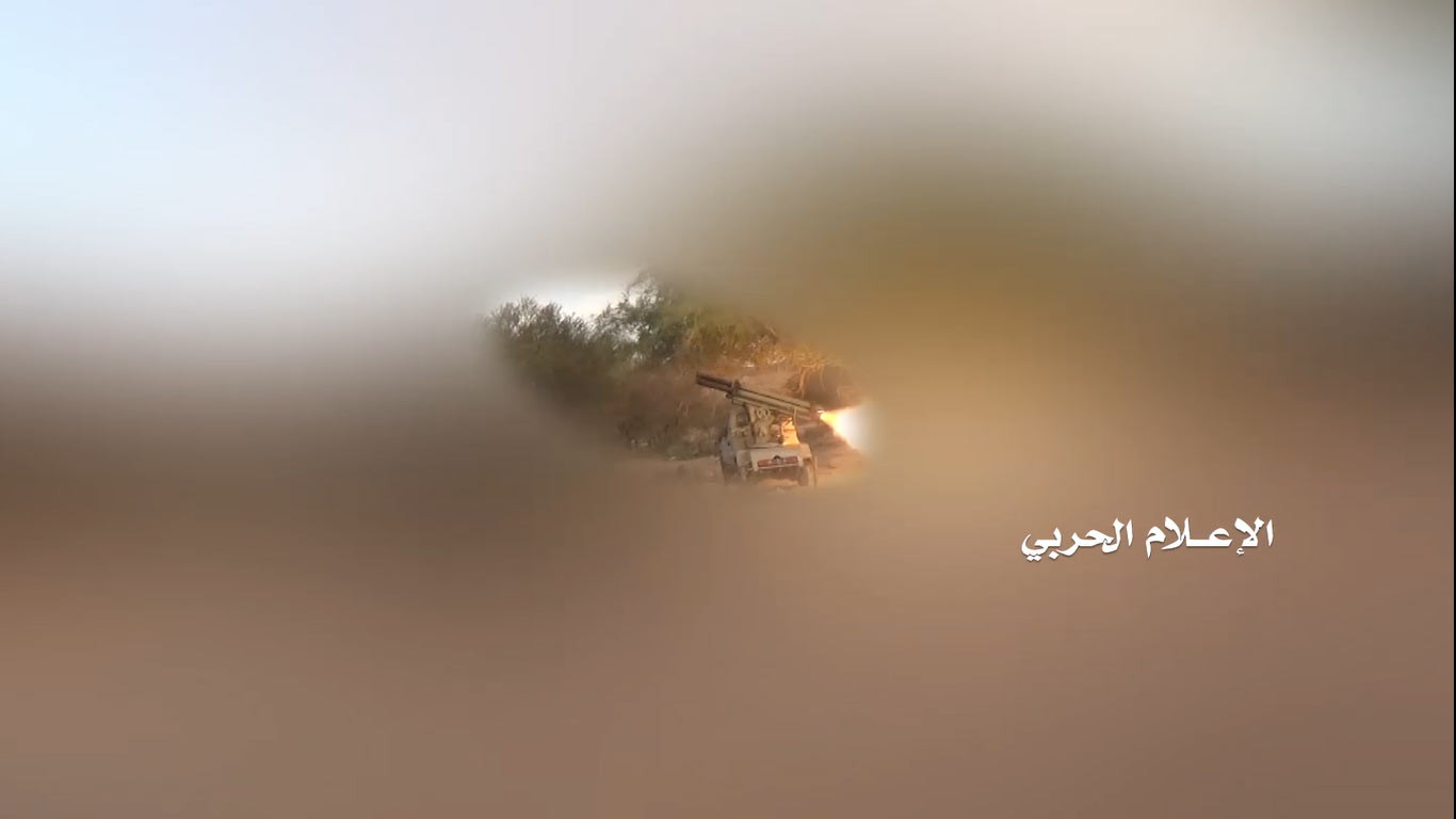 نجران – إطلاق 5صواريخ كاتيوشا و3 صواريخ زلزال1 على تجمعات الجيش السعودي ومرتزقته غربي السديس
