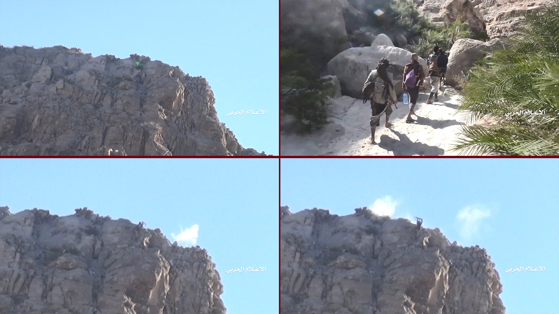 عسير- عملية اغارة للجيش واللجان الشعبية على مواقع المرتزقة في جبل رمدان في ابواب الحديد