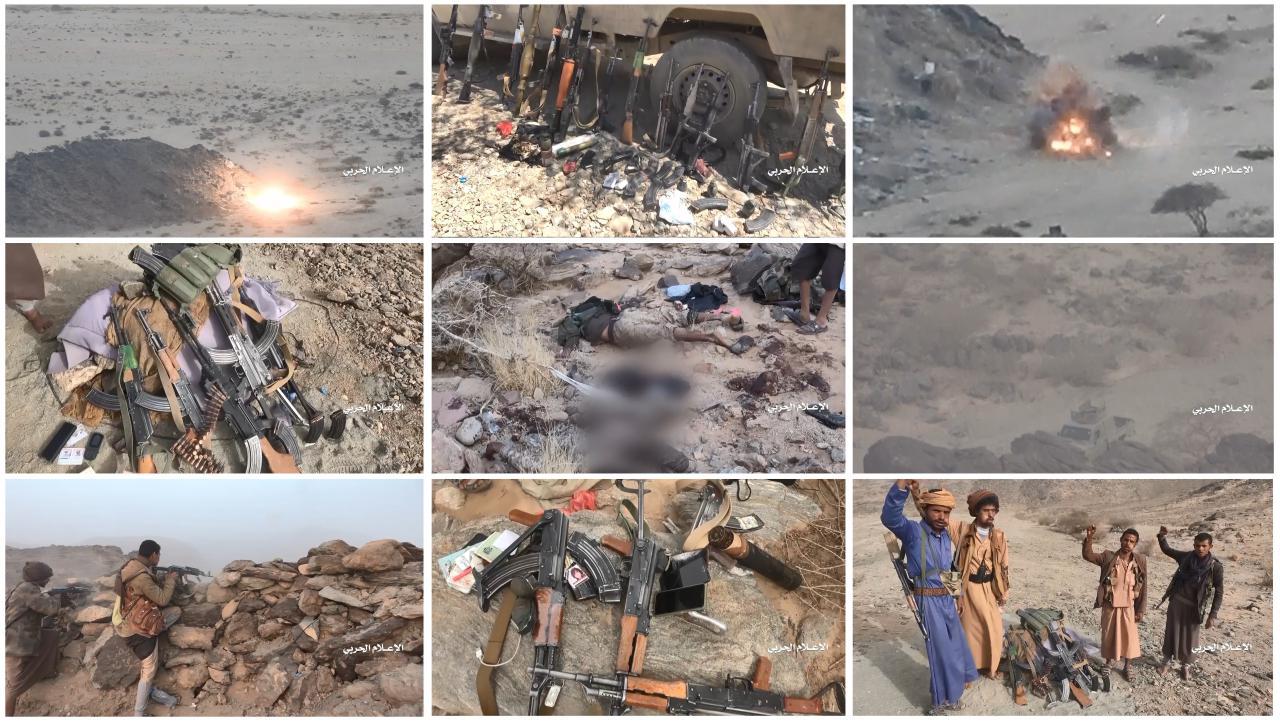 نجران – كسر  زحف لمرتزقة العدوان في محور الظهرة وسقوط العشرات من المنافقين بين قتيل وجريح واسير