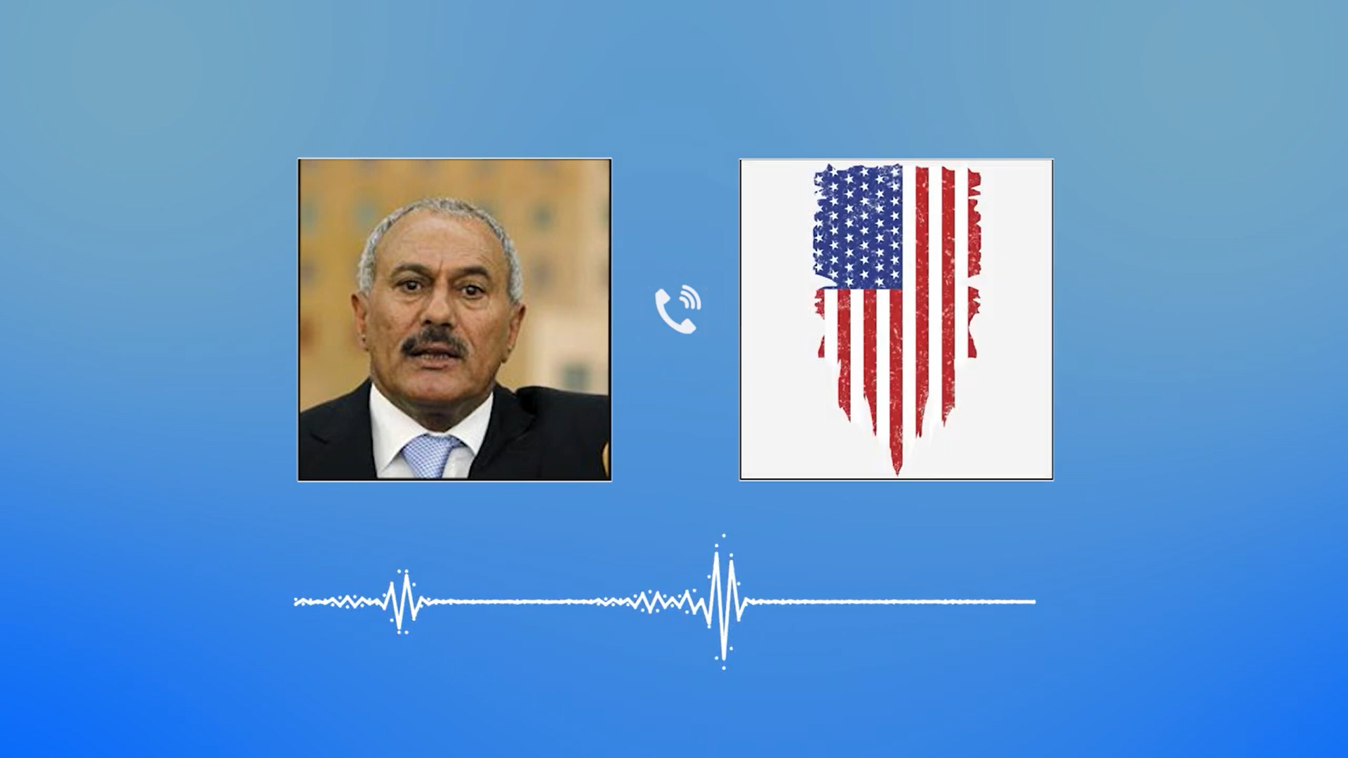 مكالمة هاتفية بين الرئيس الأسبق علي عبدالله صالح ومدير وكالة الاستخبارات الأمريكية السابق جورج تينيت