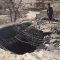 صعدة – طيران العدوان يستهدف ب3 غارات جوية خزانات مشروع مياة مدينة صعدة في حقل تُلُمّص