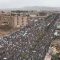 تصوير جوي للحشود الجماهيرية المشاركة في مسيرة العاصمة صنعاء إحياءاً ليوم القدس العالمي1080 1443هـ.mp4_snapshot_01.07_[2022.04.30_03.15.47]