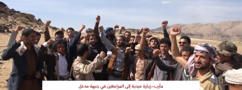 مأرب.. زيارة عيدية إلى المرابطين في جبهة مدغل