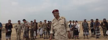 الحديدة – زيارة عيدية لقيادات المنطقة العسكرية الخامسة للمجاهدين المرابطين في المربع الشمالي في الجراحي.mp4_snapshot_00.19.959