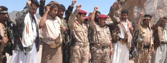 زيارة قائد كتائب الوهبي اللواء بكيل الوهبي للمرابطين في جبهة عسير.mp4_snapshot_01.07_[2023.06.30_23.14.16]