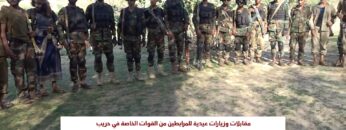 مأرب – مقابلات وزيارات عيدية للمجاهدين المرابطين من القوات الخاصة في جبهة حريب.mp4_snapshot_00.29.661