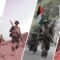 مسير “حارس الطوفان” لوحدات رمزية من قوات التدخل السريع التابعة لوزارة الدفاع