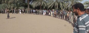 الحديدة – زيارة عيدية لبعض مشائخ ووجهاء مديرية الثورة وبني الحارث إلى المغرس والمجيلس في التحيتا