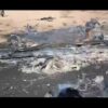 حطام الطائرة الأمريكية ام كيو ناين التي اسقطتها الدفاعات الجوية في اجواء محافظة الجوف.mp4_snapshot_00.43_[2025.04.09_16.59.32]