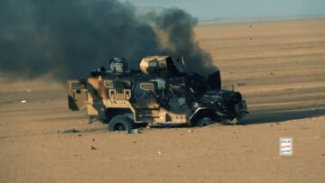 فلاشة – ضرب تحشيدات تابعة للعدو السعودي وإحراق أعداد كبيرة من الآليات شرقي الجوف.mp4_snapshot_00.49_[2026-09-15_17.57.12]